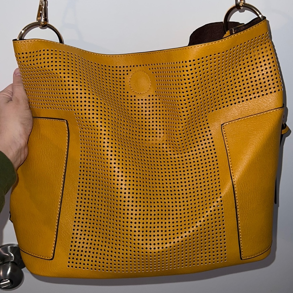 Yellow purse